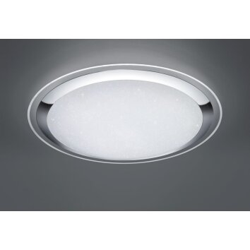 Trio MIKO Plafondlamp LED Wit, 1-licht, Afstandsbediening