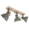 Steinhauer Gearwood Plafondlamp Groen, 3-lichts