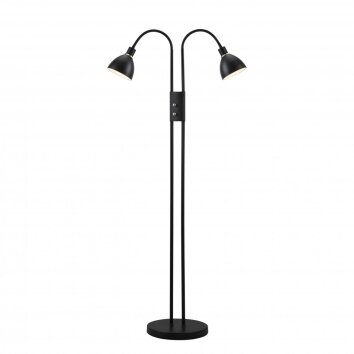 Nordlux RAY Staande lamp Zwart, 2-lichts