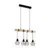 EGLO TOWNSHEND Hanger Bruin, Zwart, 4-lichts