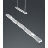 Trio Lacal Hanglamp LED Nikkel mat, 7-lichts