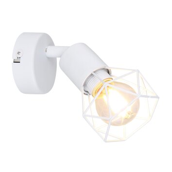 Globo XARA I Spotlamp Wit, 1-licht