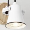 Brilliant Seed Muurlamp Hout licht, Wit, 1-licht