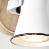 Brilliant Seed Muurlamp Hout licht, Wit, 1-licht