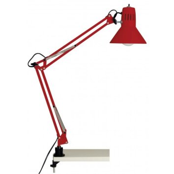 Brilliant Hobby Bureauklem licht Red, 1-licht