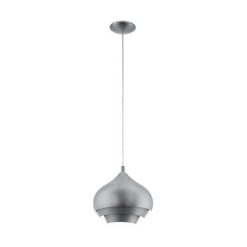 Eglo CAMBORNE Hanger Zilver, 1-licht