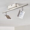 Piney Plafondlamp LED Nikkel mat, 2-lichts