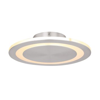 Globo UFO Plafondlamp LED Glas, 1-licht