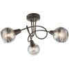 Globo Isla Plafondlamp LED Brons, 3-lichts