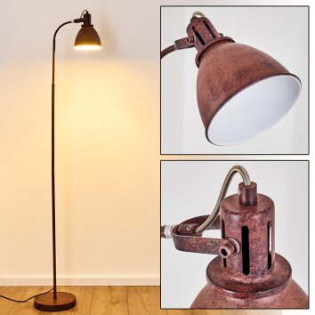 Koppom Staande lamp Roest, 1-licht