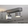 Philips STAR Opbouwspot LED Aluminium, roestvrij staal, 2-lichts