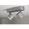 Philips STAR Opbouwspot LED Aluminium, roestvrij staal, 2-lichts