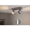 Philips STAR Opbouwspot LED Aluminium, roestvrij staal, 2-lichts