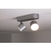 Philips STAR Opbouwspot LED Aluminium, roestvrij staal, 2-lichts