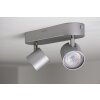 Philips STAR Opbouwspot LED Aluminium, roestvrij staal, 2-lichts