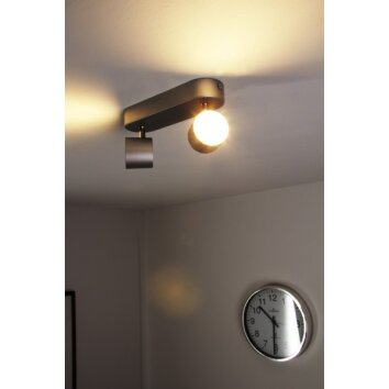 Philips STAR Opbouwspot LED Aluminium, roestvrij staal, 2-lichts