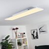 Bankura Plafondlamp LED Wit, 1-licht, Afstandsbediening