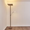 Lasona Staande lamp LED Bruin, Zilver, 2-lichts