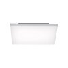 Leuchten-Direkt CANVAS Plafondlamp LED Wit, 1-licht, Afstandsbediening