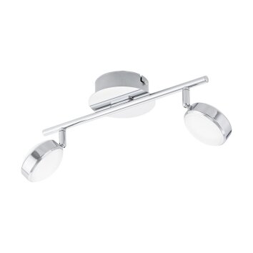 Eglo SALTO Plafond spot LED Chroom, 2-lichts