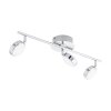 Eglo SALTO Plafond spot LED Chroom, 3-lichts