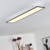 Salmi Plafondlamp LED Zwart, Wit, 1-licht