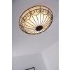 Eglo COLTI Muur en plafond verlichting Bruin, Donkerbruin, Roest, Wit, 2-lichts