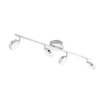 Eglo SALTO Plafond spot LED Chroom, 4-lichts