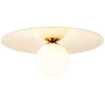 Brilliant Zondra Wandlamp Goud, 1-licht