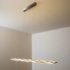 Hopedale Hanglamp LED Chroom, Nikkel mat, 1-licht