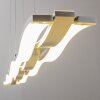 Hopedale Hanglamp LED Chroom, Nikkel mat, 1-licht