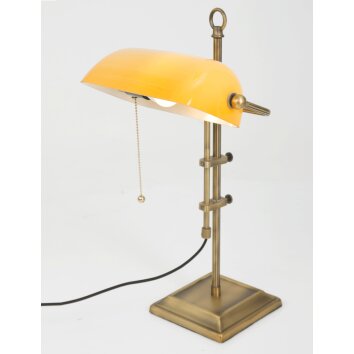 Steinhauer Ancilla Bankierslamp Brons, 1-licht