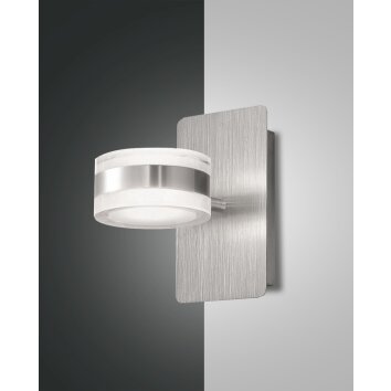 Fabas Luce Dunk Muurlamp LED Aluminium, 1-licht