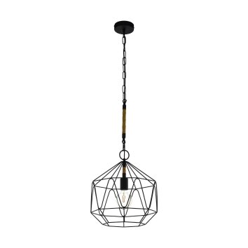 Eglo COTTINGHAM Hanger Zwart, 1-licht