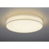 Trio Lugano Plafondlamp LED Wit, 1-licht, Afstandsbediening