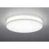 Trio Lugano Plafondlamp LED Wit, 1-licht, Afstandsbediening