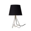 Lucide GITTA Tafellamp Chroom, 1-licht