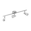 Eglo TIBERIO Spot LED Chroom, 3-lichts