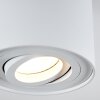 Quimper Plafondlamp Wit, 1-licht