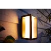 Philips Hue Ambiance White & Color Impress Wandlamp LED Zwart, 1-licht, Kleurwisselaar