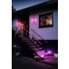 Philips Hue Ambiance White & Color Impress Wandlamp LED Zwart, 1-licht, Kleurwisselaar