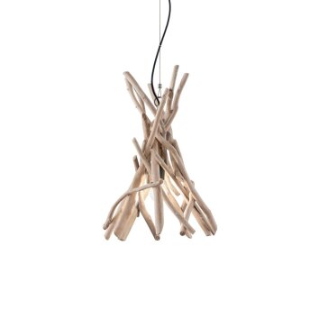 Ideallux DRIFTWOOD Hanger Hout licht, 1-licht