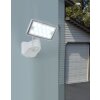 Lutec PERI Buiten muurspots LED Wit, 1-licht, Bewegingsmelder