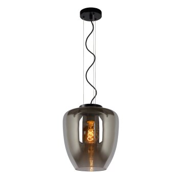 Lucide FLORIEN Hanglamp Grijs, 1-licht