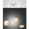 Fabas Luce Fiona Hanglampen Wit, 3-lichts