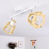 Rieti Plafondlamp Wit, 2-lichts