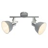 Globo Gerda Plafond straler Grijs, 2-lichts