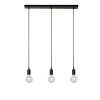 Lucide FIX MULTIPLE Hanglampen Zwart, 3-lichts