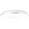 Brilliant Edna Plafondlamp LED Chroom, 1-licht, Afstandsbediening, Kleurwisselaar