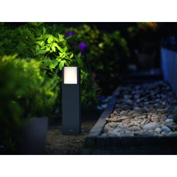 Philips myGarden ARBOUR Sokkellamp LED Grijs, 1-licht